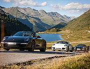 Ein Dutzend aktueller Porsches stehen den Gästen des Defereggental Hotel & Resort im Sommer zur Verfügung zum Cruisen durch die schöne Landschaft (©Foto: Hamacher Privathotels)
